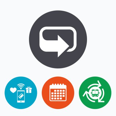 döndürme simgesi. sembol yineleyin. kayıt yenileme.