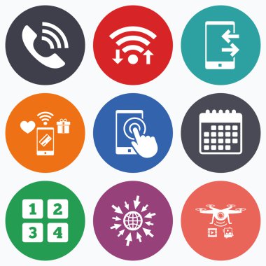 Telefon simgeleri. Çağrı Merkezi 