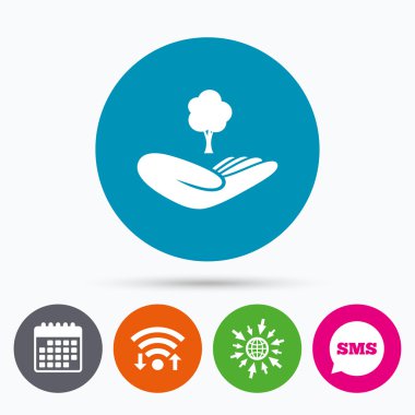 Orman işareti kaydetmek. 