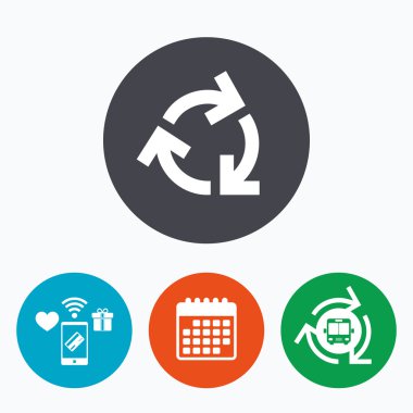 geri dönüşüm işareti simgesi. sembol azaltmak veya yeniden.