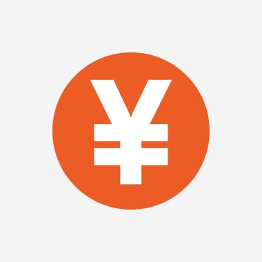 Yen simgesini imzala. JPY