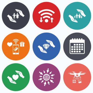 eller sigorta simgeler.  