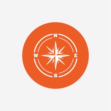 Pusula işareti simgesi.  