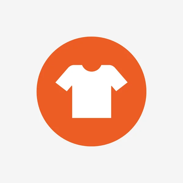 T-shirt znak ikona. — Wektor stockowy