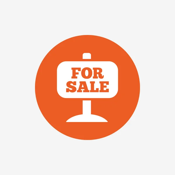 For sale sign icon. — Stock Vector