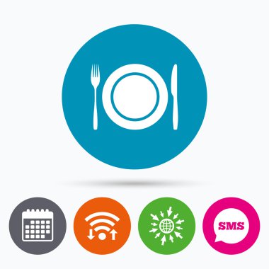 tabak çanak çatal ve bıçak.