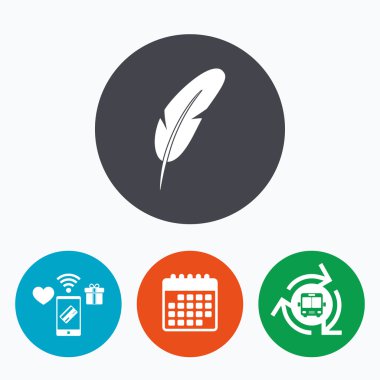 Geçiş yumuşatma işareti simgesi.  