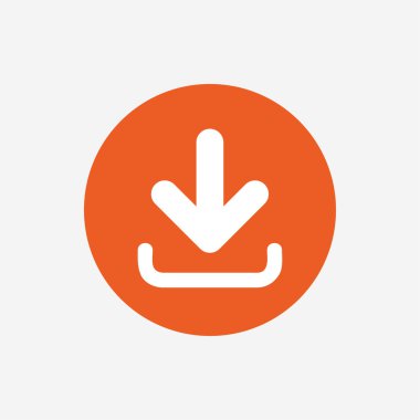 Download Icon. Yükle düğmesi.