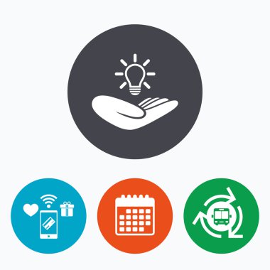 fikir sigorta işareti. 