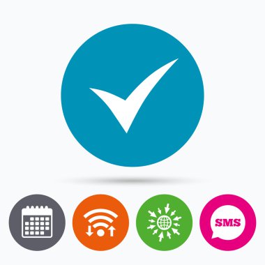 işareti simgesini denetleyin. Evet sembolü.