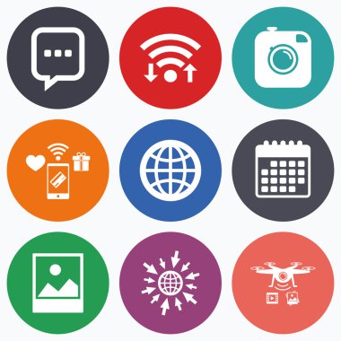 Sosyal medya simgeleri.  