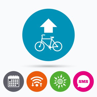 Bisiklet yol iz işareti  