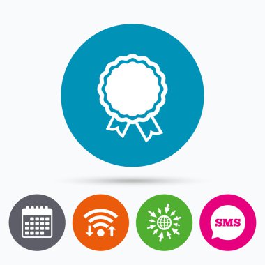 Ödülü simgesi. En iyi garanti sembolü.