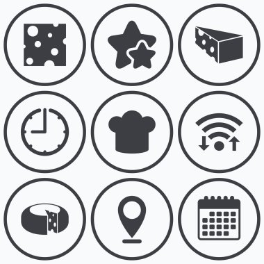 Peynir işareti. Dilimlenmiş gıda  