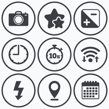 Fotoğraf makinesi simgesi.  