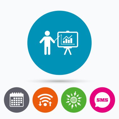 Sunu billboard işareti simgesi. 