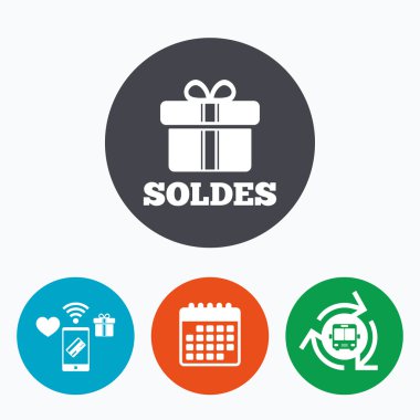 Soldes - Fransız işareti satışında  