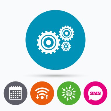 COG ayarları işareti simgesi 