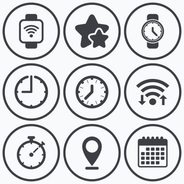 Akıllı saat. Mekanik saat zaman  