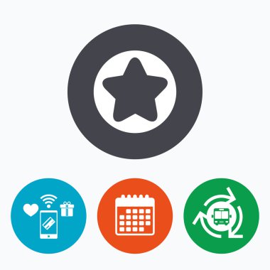 Yıldız işareti simgesi.  