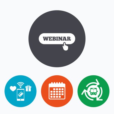 İşaretçi işaret ile Webinar  