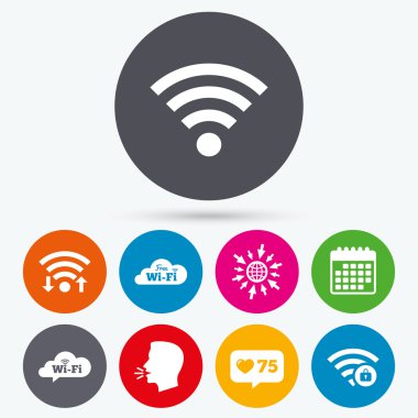 wifi kablosuz ağ kutsal kişilerin resmi.  