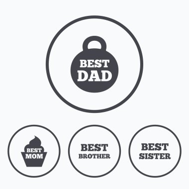 En iyi anne ve baba, kardeş, kardeş 