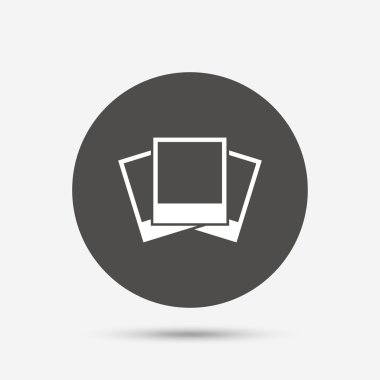 Fotoğraf çerçeveleri şablon simgesi 