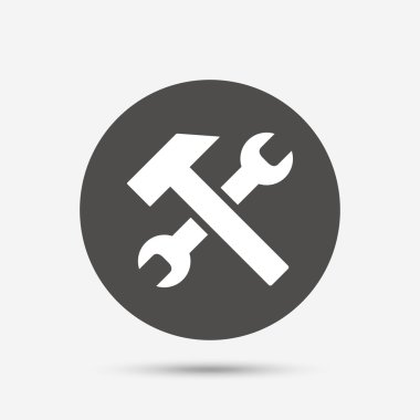 Onarım aracı işareti simgesi. 