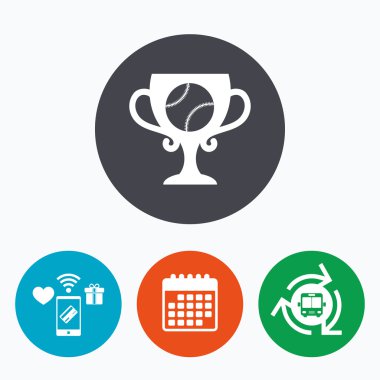 Beyzbol işareti simgesi. 