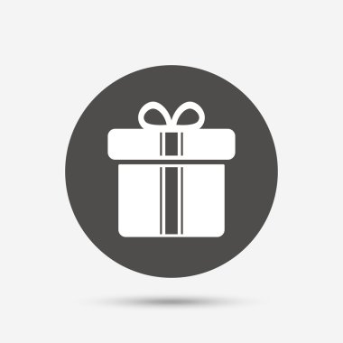 hediye kutusu işareti simgesi 