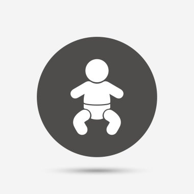 Bebek Bebek işareti simgesi. 