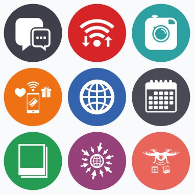 Sosyal medya simgeleri.  