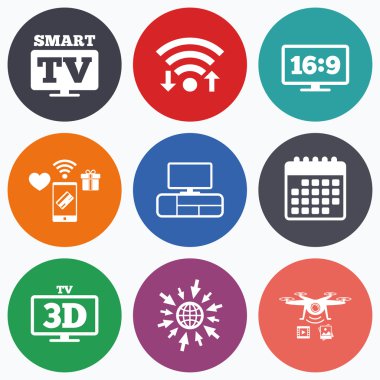 Akıllı Tv modu simgesi.  