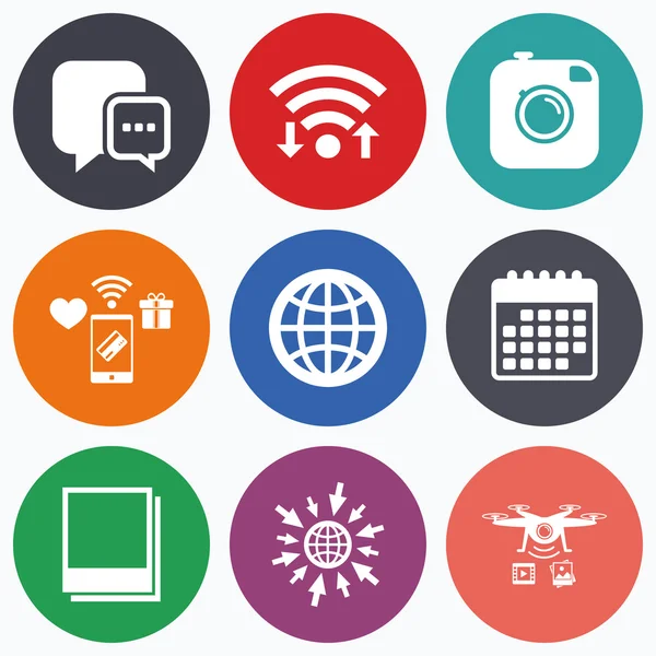 Sosyal medya simgeleri.  