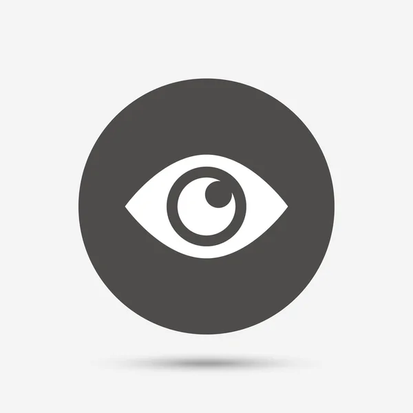 Eye sign icon. — Stock Vector