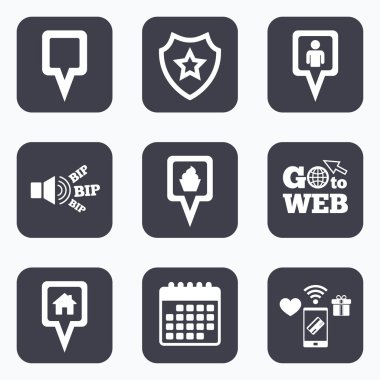 İşaretçiyi simgeler eşleme. 