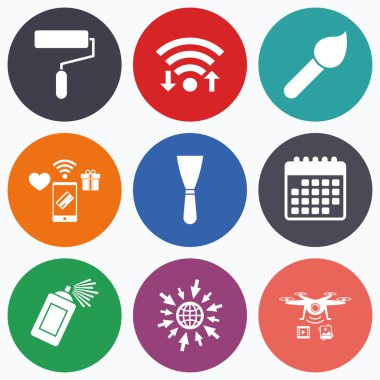 Rulo, fırça simgesini.  