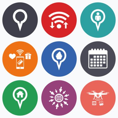 İşaretçiyi simgeler eşleme.  