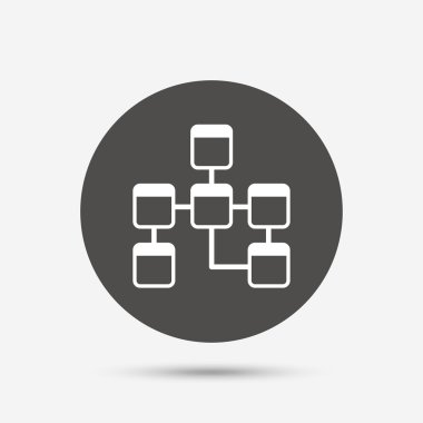 veritabanı işareti simgesi. 