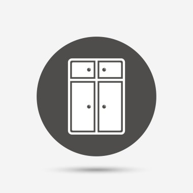 Dolap işareti simgesi. 