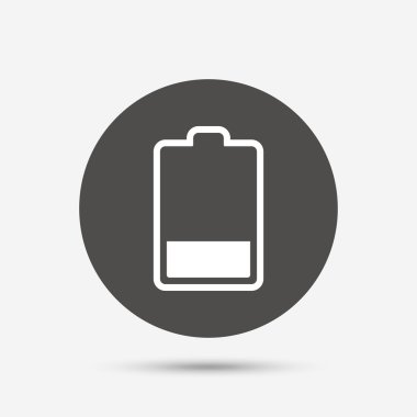 Pil düşük düzey işareti 