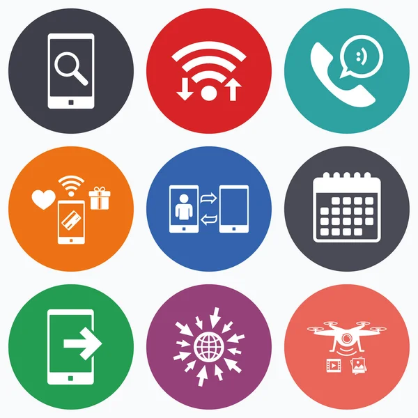 Telefon simgeleri. Çağrı Merkezi desteği 