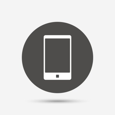 Smartphone işareti simgesi.  