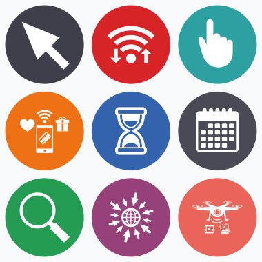 Fare imleci simgesi.  