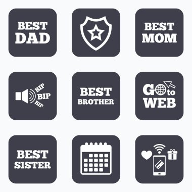 En iyi anne ve baba, kardeş, kardeş 