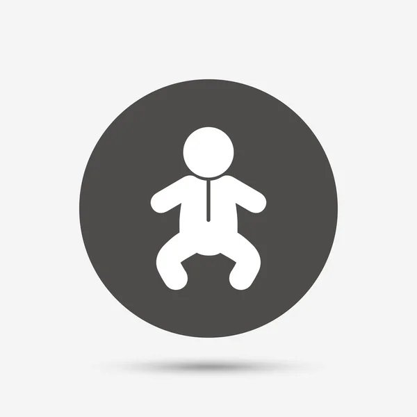Bébé icône signe bébé . — Image vectorielle