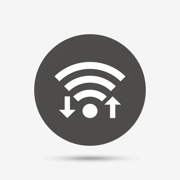 Señal de señal Wifi . — Vector de stock