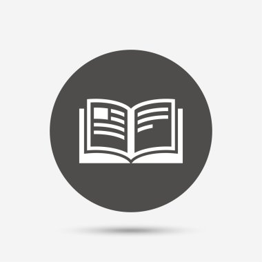 kitap işareti simgesi. 