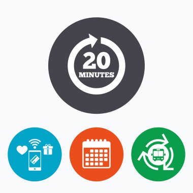 Her 20 dakika işareti  